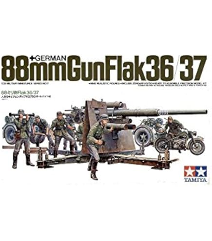 Amazon.com: Tamiya 1:35 3.7cm Anti Tank Gun (Pak 35/36) : Arts